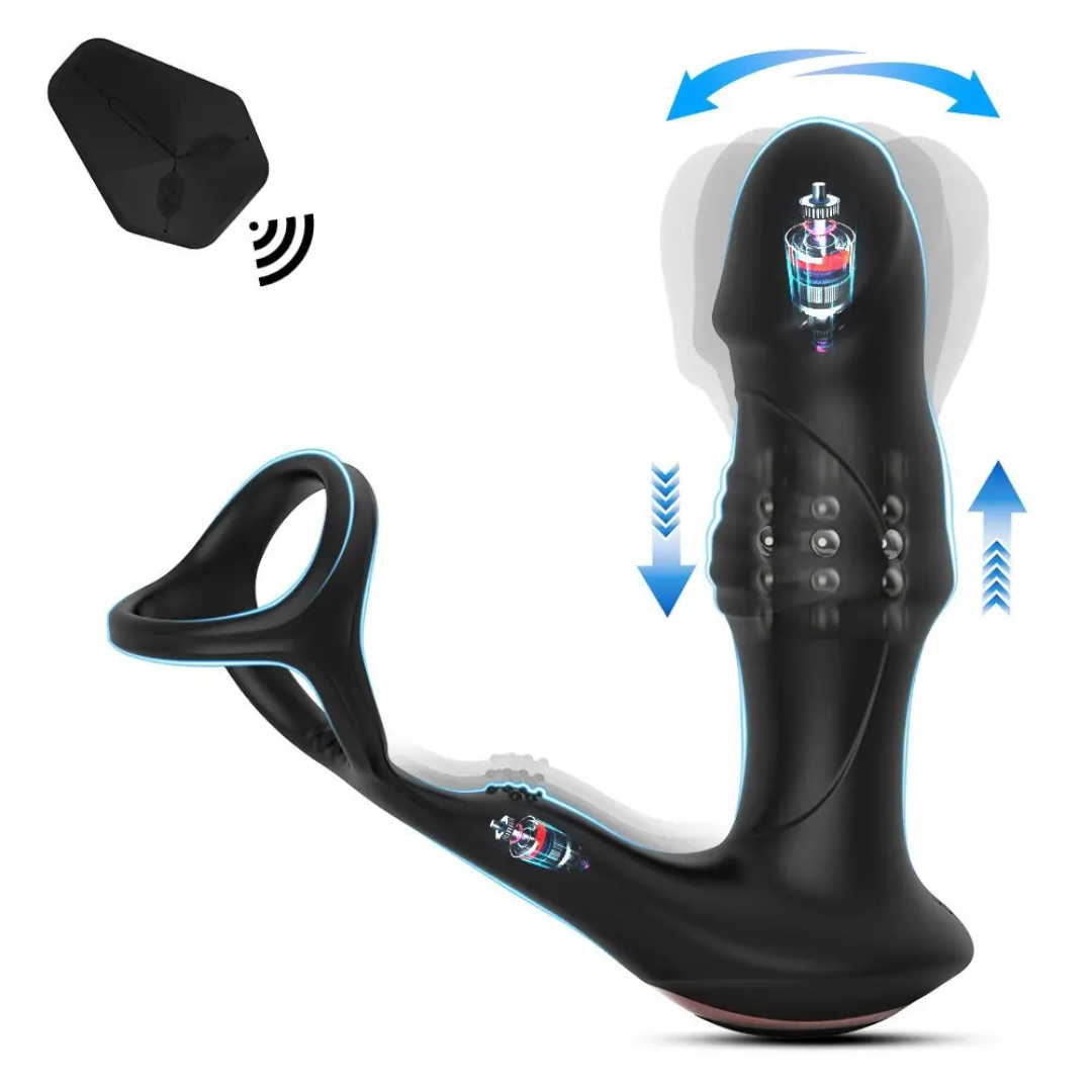 Anal With Penis Dual Ejaculation Device