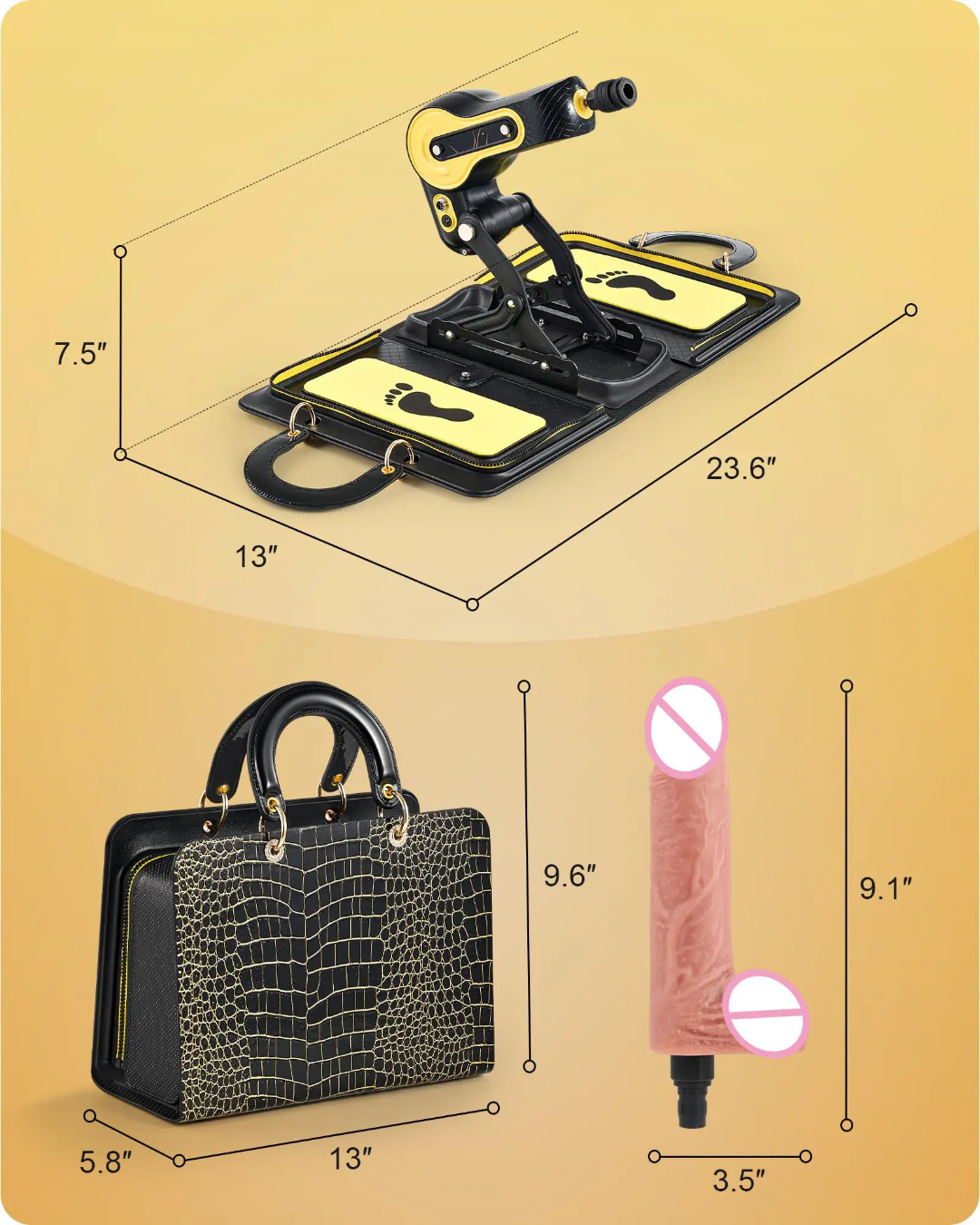 Fully Automatic Dildo Machine Female Masturbation Device - Image 5